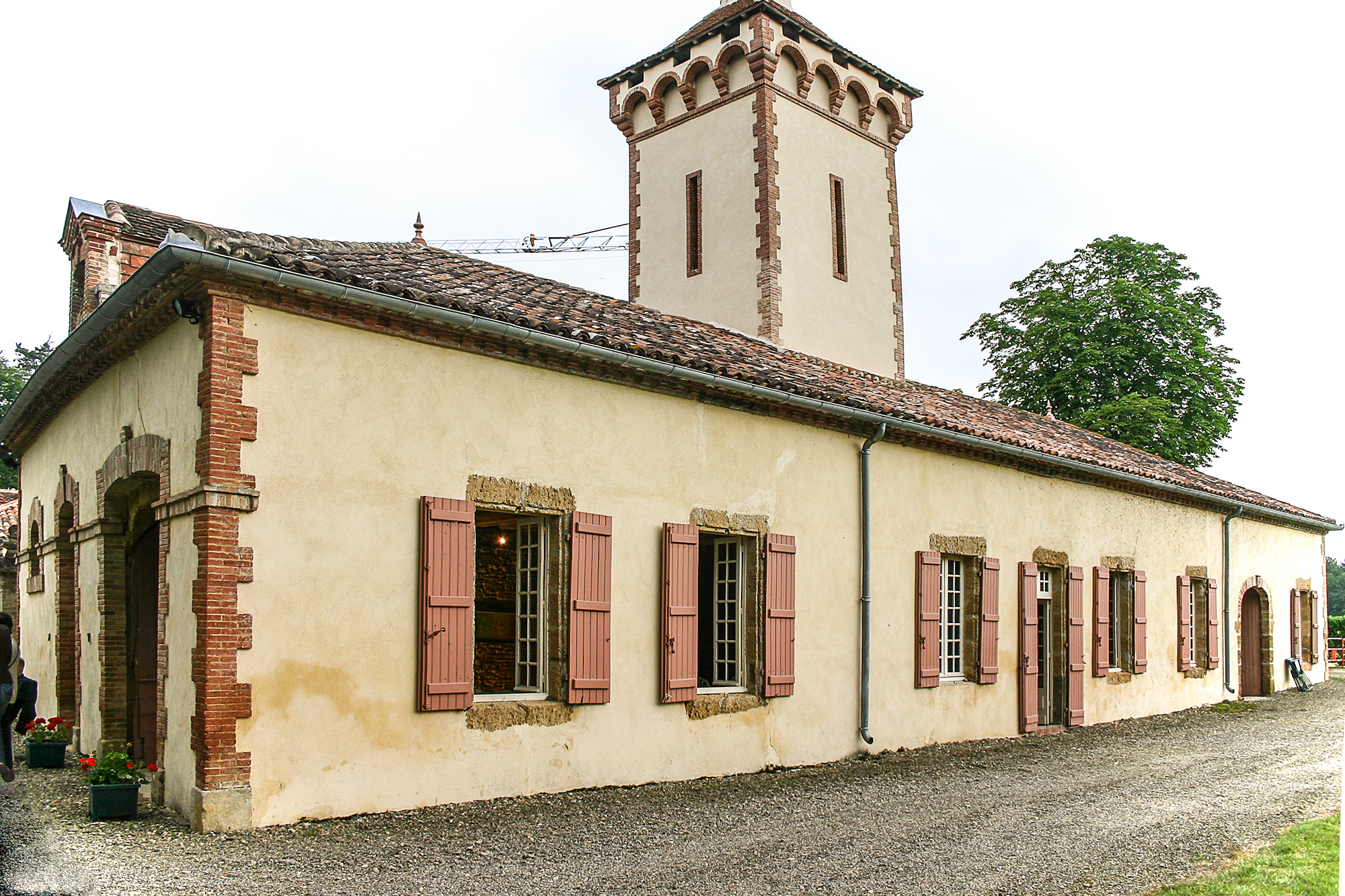 Une aile du château de Pesqidoux - Photo Roland Houdaye 2019