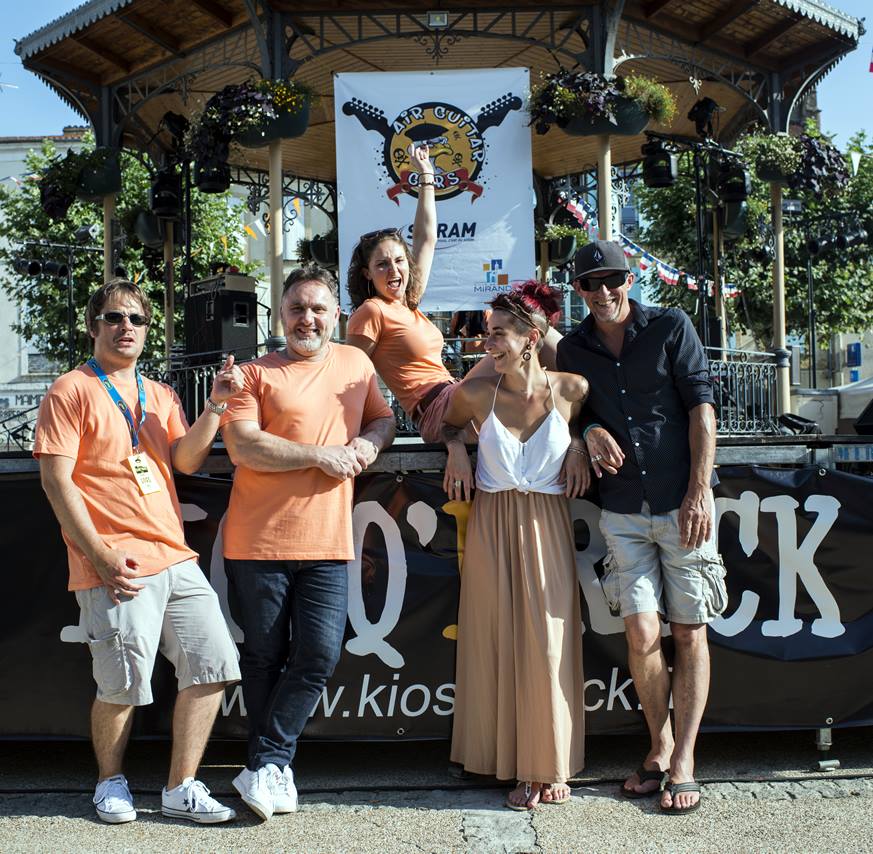 Jury Air Guitar Kiosq'n Rock 2018  Photo Facebook kiosqnrock