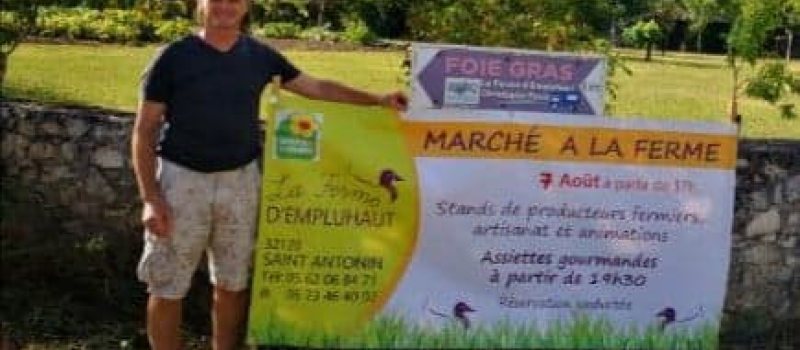Tous au marché de la Ferme de Christophe Roux