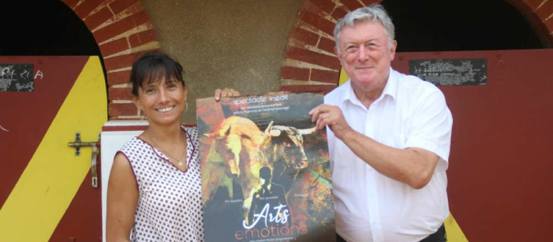 Le splendide spectacle Arts émotions sera aux arènes