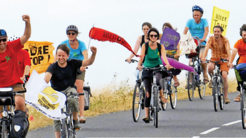 Un tour itinérant à vélo pour la transition écologique et sociale