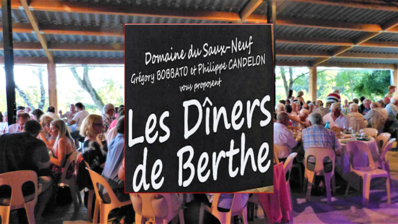 Les exceptionnels dîners de Berthe.