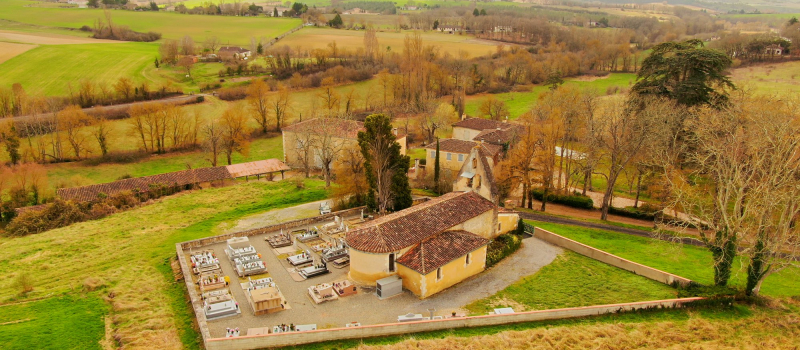 Circuit champêtre pour une randonnée en soirée
