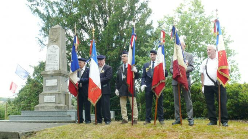 Cérémonie, sous l’égide du Corps Franc Pommiès