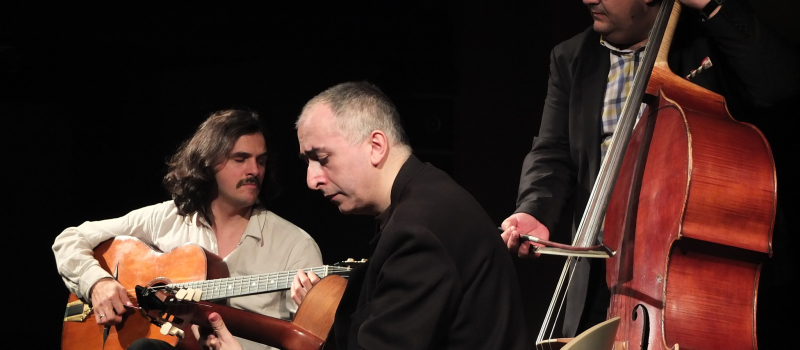 Concert de jazz manouche