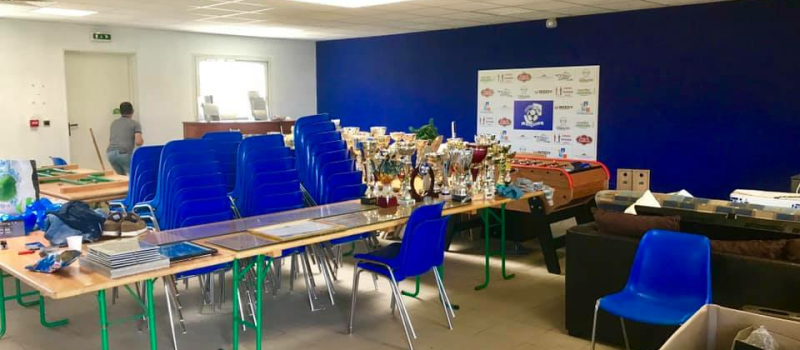 Le club-house du Complexe du Haouré fait peau neuve.