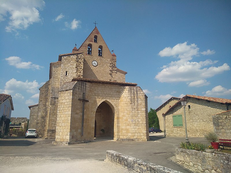 Maubec - Église Saint-Orens
