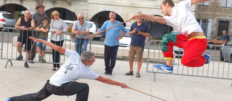 Venez découvrir la canne de combat !