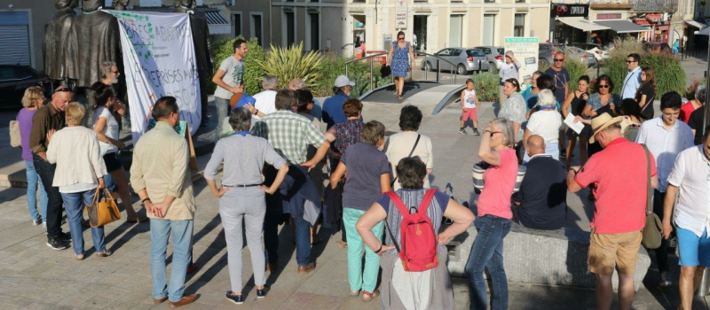 Le collectif "Sauvons les arbres de Condom" s'en remet à la préfecture pour faire appliquer la loi