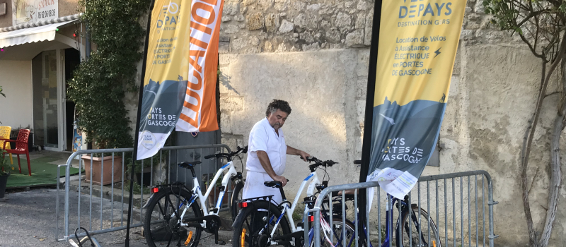 Opération vélo de pays à Saint-Clar