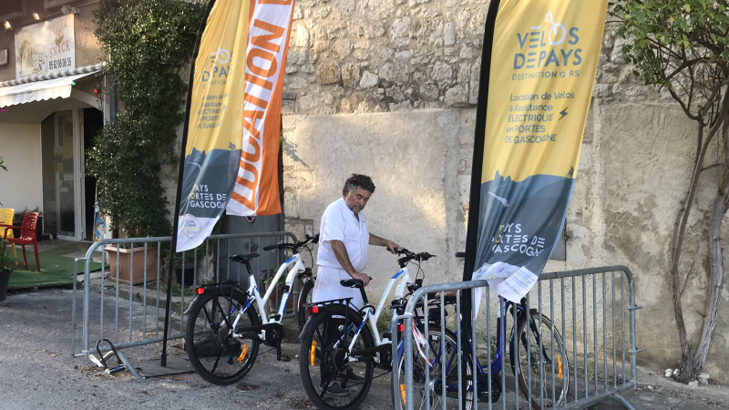 Opération vélo de pays à Saint-Clar