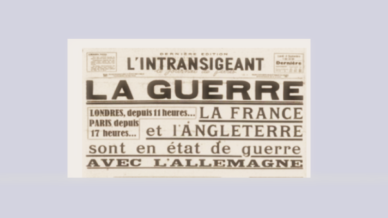 Journées Mémorielles des 3 et 4 septembre 2019