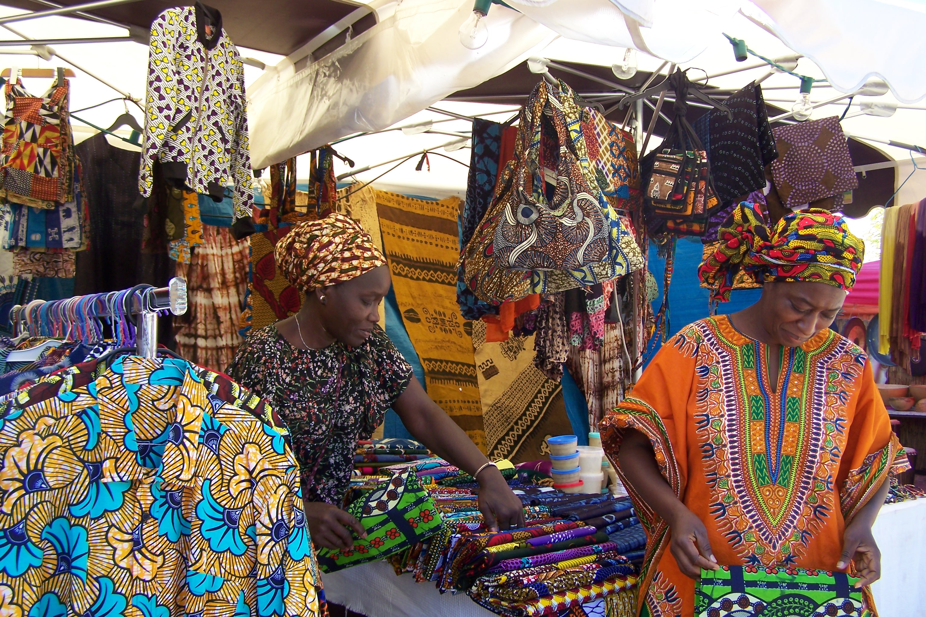 Stand africain lors de l'édition 2018