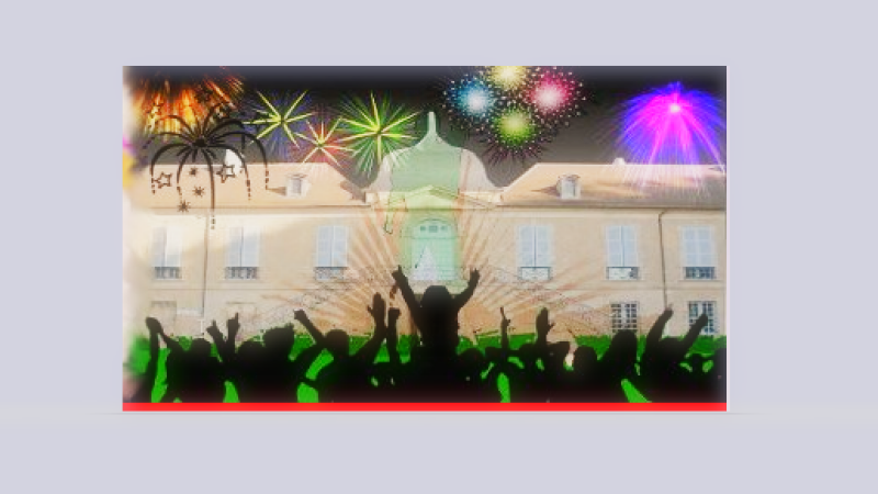 Le château en feu ...d'artifice