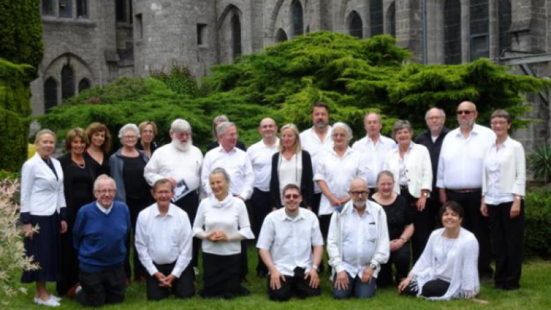 Une célébration chantée à l'abbatiale