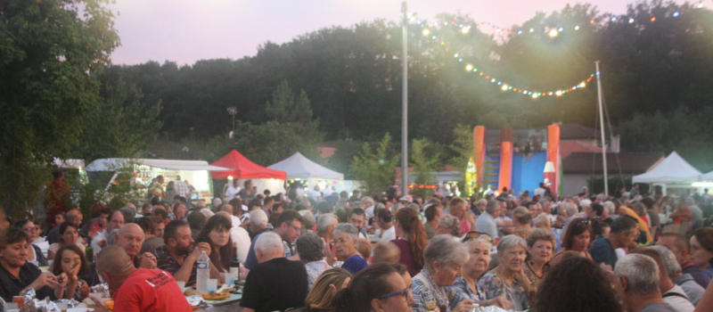 Beau succès du marché gourmand de nuit du 21 août