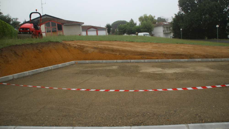 Un nouveau parking devant l’école maternelle