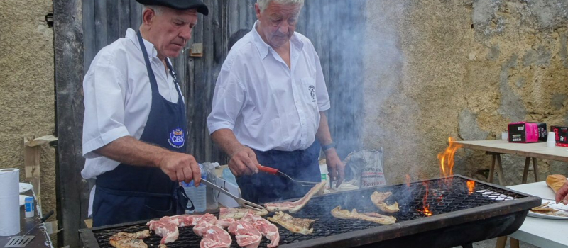 La " chuletada", une tradition maintenant bien établie 