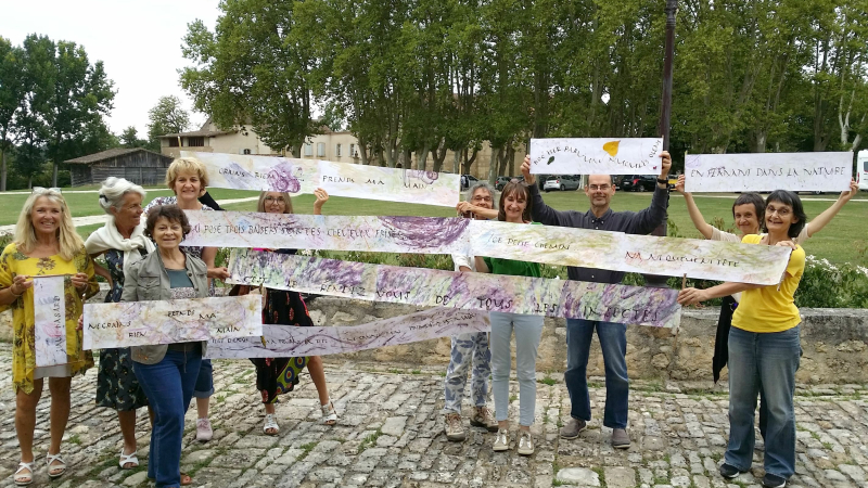 Un atelier très apprécié sur la calligraphie
