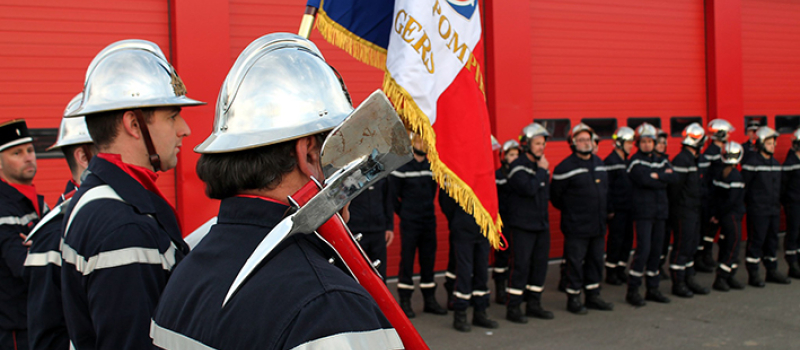 Passation de commandement au SDIS 32