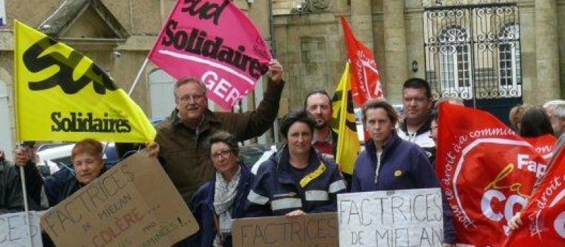 107ème jour de grève des factrices 