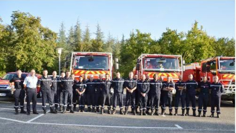 20 sapeurs-pompiers gersois partent en renfort dans le Gard