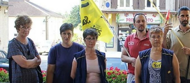 Reprise du travail des factrices grévistes