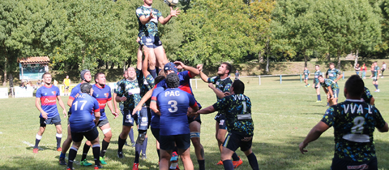 Rugby VVA L'XV en action