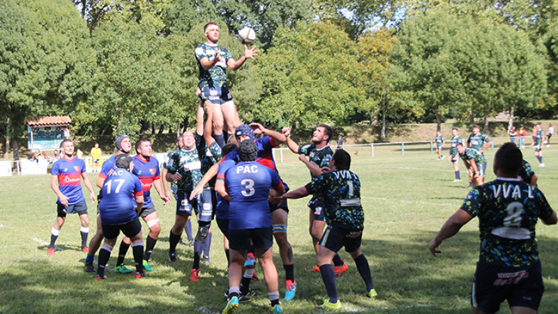 Rugby VVA L'XV en action