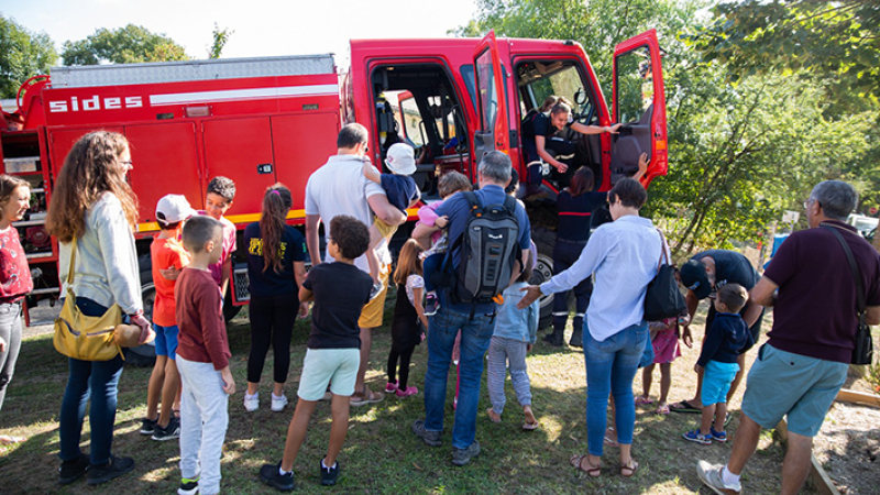 Portes ouvertes sur le centre de secours