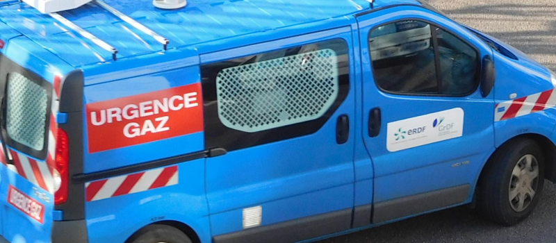 Fuite de gaz en ville