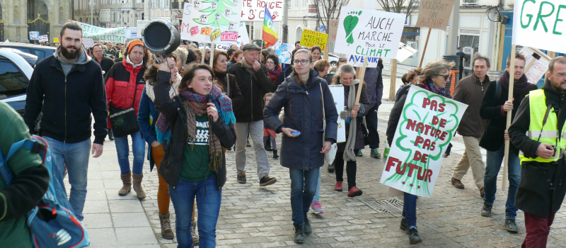 Les lycéens auscitains en grève pour le climat 