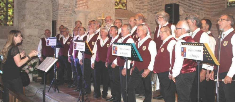 Le Chœur d'hommes de Gascogne revient