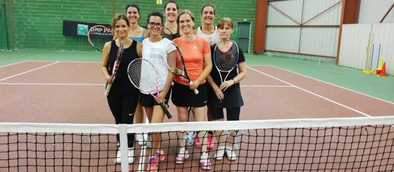 Intense animation sur les courts