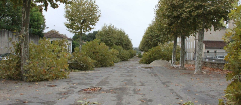 Un jour nouveau se lève sur la ville 