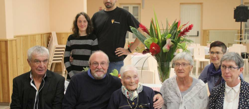 Madeleine Ducos a fêté ses 100 ans 