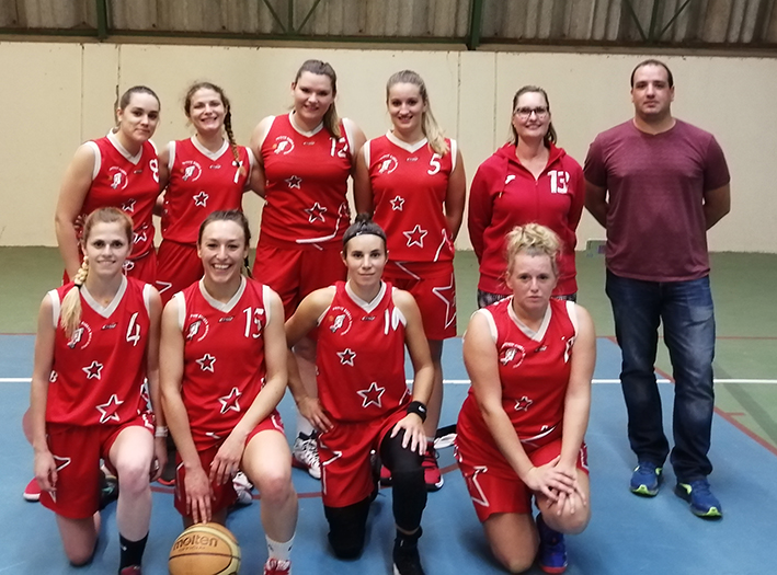 Les rouges super motivées - photo JDF