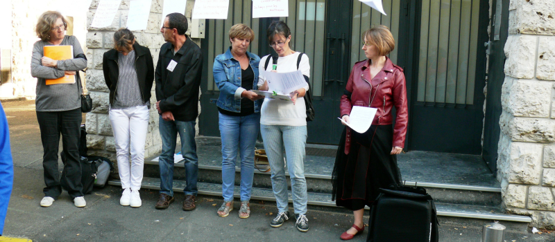 Hommage rendu à Christine Renon