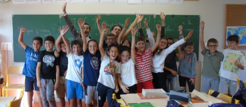 Le théâtre a fait irruption à l'école