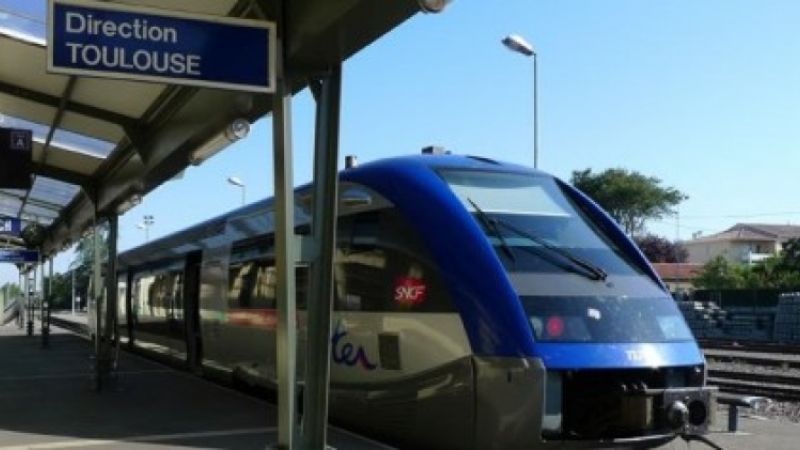 Ligne TER Auch-Toulouse