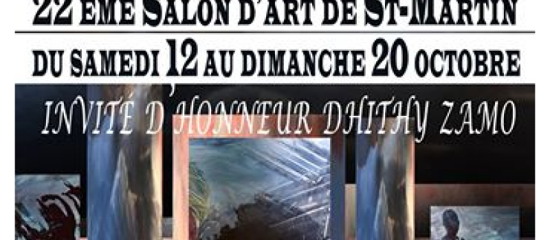Dhïthy Zamo invité d'honneur du 22e salon d'art