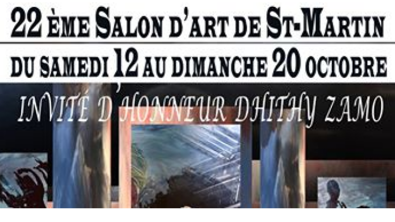 Dhïthy Zamo invité d'honneur du 22e salon d'art