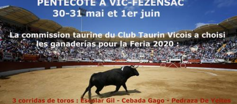 Communiqué de la Comission Taurine du Club Taurin Vicois