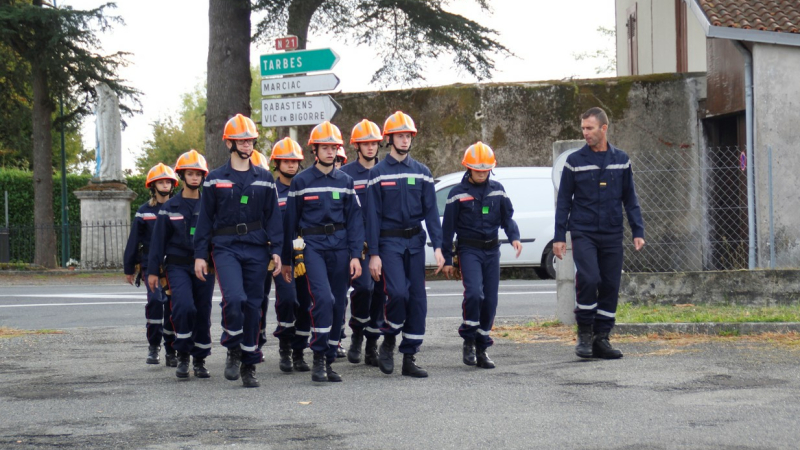 Jeunes sapeurs-pompiers de l’Astarac