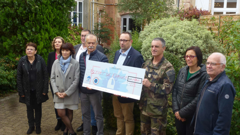 Un geste très généreux en faveur des Bleuets de France