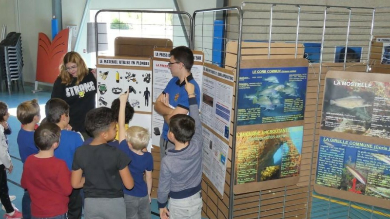Occit’avenir : les élèves plongeurs du lycée de Mirande à la Fête de la science