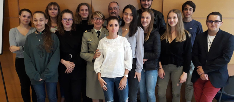 Parrainage citoyen au lycée Joseph Saverne 