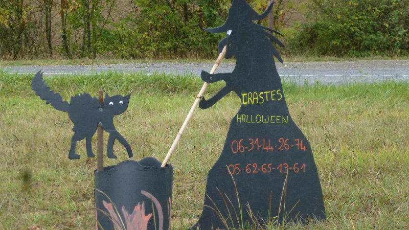 En route pour Halloween !