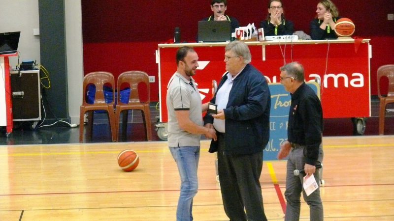 Basket : Jérôme Séailles médaillé d'or