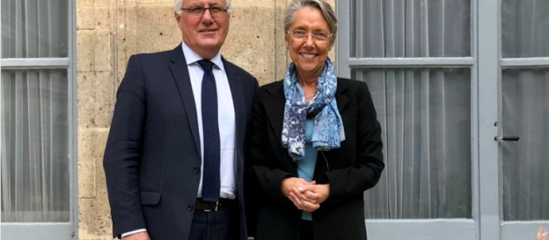 Philippe Martin reçu par la Ministre de la transition écologique et solidaire